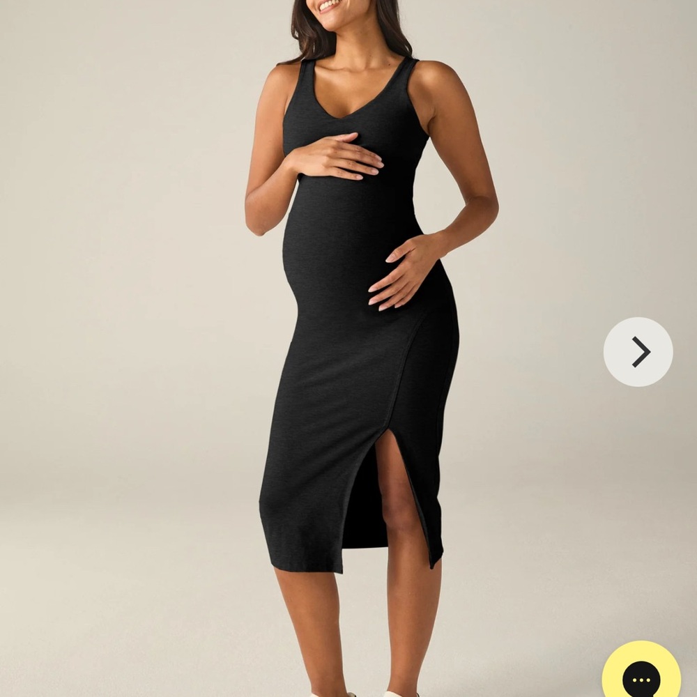 Beyond Yoga Spacedye Inspire Maternity Midi Dress